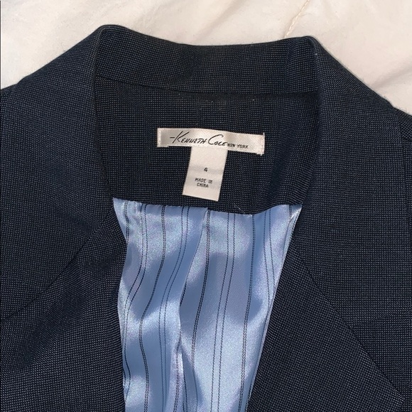 Kenneth Cole New York Blue Blazer - Picture 3 of 6